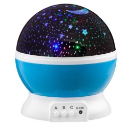 LED Star Light projektor noční oblohy, modré