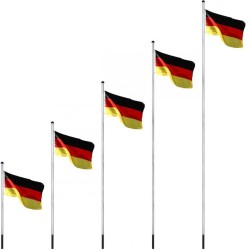 FLAGMASTER Vlajkový stožár s vlajkou, 650 cm