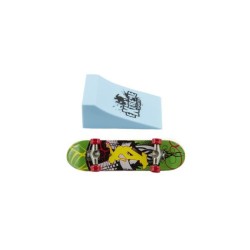 Skateboard prstový šroubovací s rampou plast 10cm