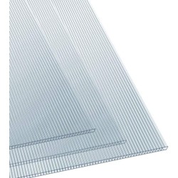 JAGO Polykarbonátové skleníkové desky, transparentní, 15 ks