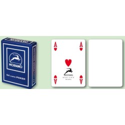 Modiano Poker karty, plastové, bílý rub