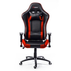 Kancelářská židle Nebraska, černo/ červená