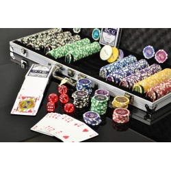 Praktický poker set OCEAN CHAMPION, 500 žetonů