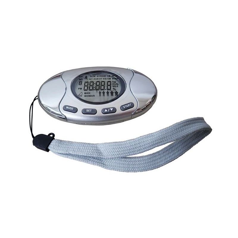 Multifunčkní krokoměr - pedometer s měřením tělesného tuku