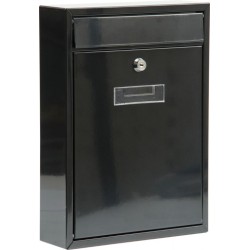 Poštovní schránka, černá
