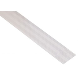 Samolepící páska reflexní, 1 m x 5 cm, bílá
