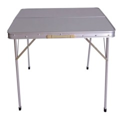 Kempingový stůl, 80 x 80 cm