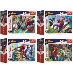 Minipuzzle 54 dílků Spidermanův čas