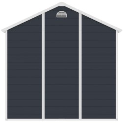 Domek AVE J, 239 x 456 x 242 cm, tmavě šedá