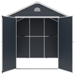 Domek  AVE H, 239 x 280 x 242 cm, tmavě šedá