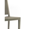 Židle MOSK, 82 x 46 x 56 cm, taupe