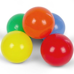 Pestrobarevné míčky, dětské, 2 000 ks
